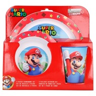 Super Mario Bros raňajkový riad jedálenský set nový