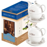 Sir William's Royal Earl Grey 50x3g +2 džbány Duo