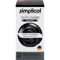 SIMPLICOL SAMT SCHWARZ FABRIC FABRIC PAINT, ČIERNA