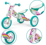 MillyMally Balance Bike Wood Pusher 2v1 LOOK