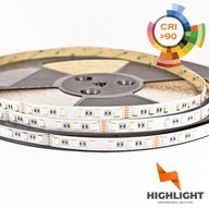 30m LED pás CRI90 RGB+NW 5050 24V 19,2W 60LED