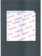 KEBAB papierovo-fóliová obálka op. 200 ks