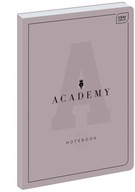 INTERDRUK NOTEBOOK B5/128 ACADEMY mriežka, plastová väzba