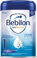 Dojčenské mlieko Bebilon. Profutura Cesar Biotik 800 g