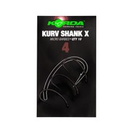 Korda Kurv Shank X Veľkosť 4 - háčiky na kapry