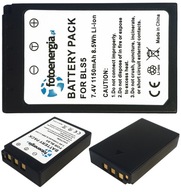 BATÉRIA BATÉRIA PRE OLYMPUS BLS-5 BLS-50 E-P3 E-PL2 E-PL3 E-PM1 1150MAH