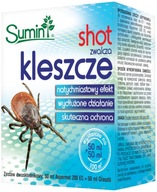 SUMIN SHOT koncentrát na kliešte a komáre v záhrade 50 ml