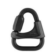 8mm oceľ PETZL Delta s ochranou, čierna