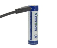 KP ICR18650-320PCM 3200mAh Li-ION m-USB 3,6V USB