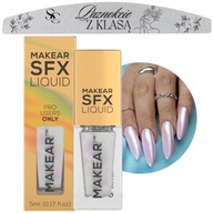 Makear SFX Liquid Nail Powder BP01 Bright Prism sheet + SEOL FILE