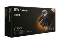 Mercator GoGrip Pro Nitrile Workshop Rukavice Black XL 50 kusov