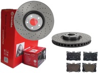 BREMBO P PÁŠKY DISKY MERCEDES C257 X253 360MM