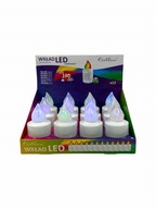 LED SVIEČKOVÁ VLOŽKA 11CM MULTICOLOR 12KS ALTUS