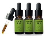 CBD olej 5% pre psov a mačky 3 x 10 ml PLNÉ SPEKTRUM