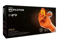 MERCATOR Orange nitrilové rukavice 50ks L