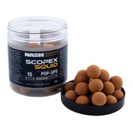 NASH Scopex Squid Pop Up 15mm 75g HNEDÁ