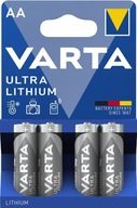 VARTA LR6 LÍTIOVÉ BATÉRIE 2900 mAh 1,5 V CARDPOWER