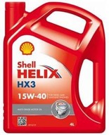 SHELL HELIX HX3 15W40 API SL/CF MINERAL 4L