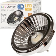 LED žiarovka GU10 AR111 ES111 15W=100W 1521lm CCD