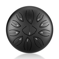 Tongue Drum Hluru Handpan Black Leaf Drum