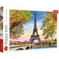 Puzzle 500 dielikov Romantické parížske kluby Eiffelovej veže