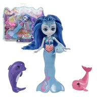 ENCHANTIMALS ROYAL OCEAN KINGDOM MERMAID DORINDA DOLPHIN + DOLPHIN FAMILY