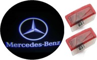 LED LOGO SVETLO DVERÍ x2 MERCEDES W212 W204 GL ML