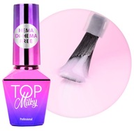 MollyLac Milky Top No Wipe Milky 10ml - ružová