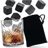 Stone Ice Cubes Whisky Stones s vreckom NERIEĎTE NÁPOJ