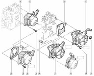 TESNENIE VÁKUOVÉHO ČERPADLA RENAULT CLIO, DACIA DUSTER 1