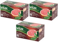 Červený čaj Vitax Pu-erh Grapefruit 90x1,3