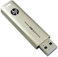 Pendrive 128 GB HP USB 3.1 75 MB/s KOVOVÝ POSUVNÝ