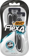 BIC Bic Flex 4 holiaci strojček 3 ks.