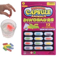 Magické kapsule DINOSAUR rastúce vo vode