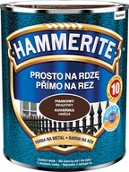 HAMMERITE ROVNÝ NA HRDZAVEJ HNEDEJ EFEKT PIESOK 0,7L