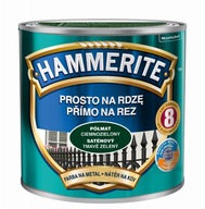 Hammerite Straight on rust 0,75L - Polomatná Tmavo zelená