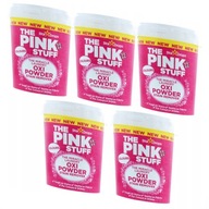 PINK STUFF Oxi Stain odstraňovač farebných škvŕn 5x 1 kg