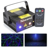 Párty LASER 330mW RGB GOBO IRC Beamz diaľkový ovládač