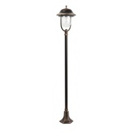 Patina medená záhradná stojaca lampa PRINCE 167 cm