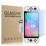 3x HYBRID GLASS FILM Nintendo Switch OLED