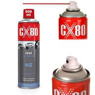 CX80 TUK NA BRÁNY, ZÁMKY, VISNÉ ZÁMKY, POSUVNÉ DVERE SPREJ 500 ml