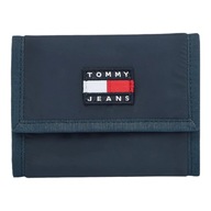 TOMMY HILFIGER PÁNSKA PEŇAŽENKA TJM HERITAGE TRIFOLD NÁMORNÍCKA MODRÁ