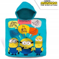 Minions PONCHO bavlnená osuška 60 x 120 cm bazén Pláž MINIONS