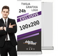 ROLL-UP 100x200, EXKLUZÍVNA ROLLUP s potlačou