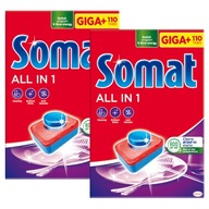 Somat Giga All in 1 Tablety do umývačky riadu 2x 110