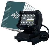 PRACOVNÁ LAMPA PRE MAKITA + USB HALOGÉN 18V MAX