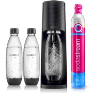 Sýtený sýtič vody SodaStream Terra black + 2 fľaše