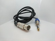 XLR MIC KÁBLOVÝ KONEKTOR 6,3 MM POMOCNÝ KÁBEL