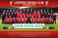 Plagát FC Liverpool team 2015/2016 61x91,5 cm