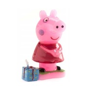 Figuríková tortová sviečka Peppa Pig 3D dekor